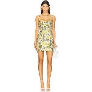 Katie May Claudette Dress in Yellow Rose NWT